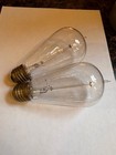 2 Antique Edison Light Bulbs Lot 2