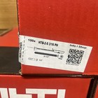 6 Box Qty 100 Hilti Hollow Wall Anchor 2 5 l Toggle Bolts Round Phillip 2158768