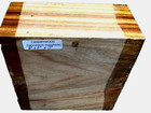 One Exotic Kiln Dried Canarywood Bowl Blank S4s Turning Wood Lumber 6  X 6  X 3 
