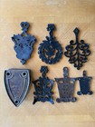 Mix Lot Of 7 Vintage  Antique Trivets