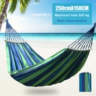2 Persons Double Camping Hammock Chair Bed Outdoor Hanging Swing Sleeping Gear