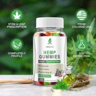 Hemp Gummies High Potency For Pain  Sleep  Anxiety - 2 Packs Hemp Gummy 100  Nat