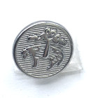 25 - Brooks Brothers Silver Tone Metal Gf Small Shank Buttons Jacket Sleeve Nos