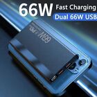 50000mah 66w Power Bank Fast Charger Large Capacity Portable External Battery Us
