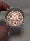 1 Oz  999 Fine Copper Round        a Coin For The Ferryman   Tales Of Old   