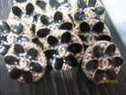 Chanel 10 Buttons  20mm  Gold Tone  Black    This Is For 10