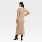 Women s Long Sleeve Maxi Sweater Dress - A New Day