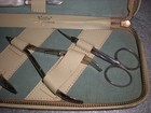 Vintage Griffon Germany 6 Piece Manicure Set With Case Missing 1 Tool
