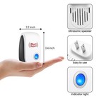 6pcs Ultrasonic Pest Repeller  Electronic Ultrasonic Pest Repeller Plug In Us