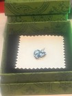 Charms 925 Sterling Silver Enamel  Blue Heart