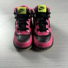 Nike Dunk High Shoes Youth Size 8c Patent Leather Stars 344627-070