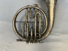 Vintage Martin Handcraft Elkhart-ind  U s a  Silver Piston Mellophone
