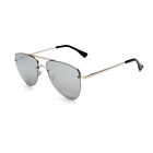 Men Women Sunglasses Mirrored Uv400 Lens Aviator Retro Frame Vintage Sunglasses