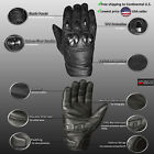 Men s Premium Cowhide Leather Motorcycle Gloves Cruising Riding Street Racing