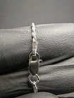 Solid 925 Italian Sterling Silver 1 4mm 22   Rope Chain Necklace