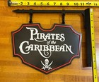 Pirates Of The Caribbean Hanging Sign Disney Ride Inspired Fan Art Decor Wall