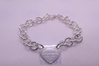 Tilffany co  sterling silver Jewelry  return To Tlffany  Heart Tag Bracelet