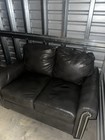 2 Seat Couch futon With Pullout Bed  pastel Blue 