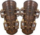 Medieval Leather Bracers Viking Armor Wristband Renaissance Larp Knight Cosplay