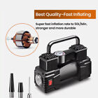 Auto Heavy-duty Portable Air Compressor Car Tire Inflator Electric Pump 12v 