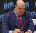 Paul Heyman Signed Autographed Ecw Turnbuckle Jsa Coa