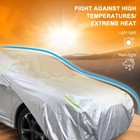 All-weather Half Car Cover - Sun  Rain   Snow Protection - Fits Most Sedans suvs