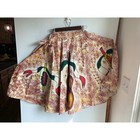 Vintage Creaciones Mexicanita Hand Painted Circle Skirt Mexico Bullfighter Art