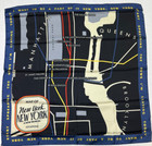 New York  New York A New Musical Nyn Map Scarf  Broadway  Official   