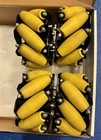 3606 Series Mecanum Wheel Set  bearing Supported Rollers  100mm Diameter  Ftc