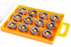 Lyman Pistol rifle Shellholder Set With 12 Most Used Shellholders - 7712110