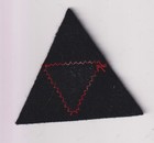 3rd Infantry Division Formation Sign Wool Felt Patch Wwii British Army