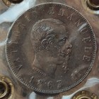 2 Lire Coat Of Arms 1863  naples  Certified Qfdc