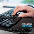 Jlab Flow Wireless Keyboard   Mouse Combo  Multi-device  Ergonomic Design  Usb-c