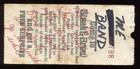 The Band Electric Flag 8-30-1974 Concert Ticket Stub Nassau Coliseum Front Row