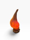 Vintage Seashell Lamp Electric Night Light Beach Coastal  3999 67