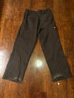 Dickies Mens Loose Fit Dark Brown Double Knee Pants 32x32 Cell Phone Pocket 