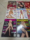 Vintage Playboy Lot Of 12 Magazines  From Jan 1977 To Jan 2001