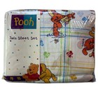 New Vintage 90 s Disney Winnie The Pooh   Tigger Twin Sheet Bedding Set