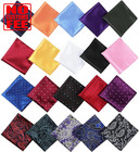 Pocket Squares For Men 10x10 Inch  20 Pack Handkerchiefs Set