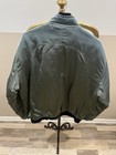 Vintage P a p co Private Aviation Bomber Jacket Iridescent Olive Green Nylon Xl