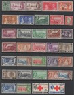 Montserrat Stamps     Small Collection Of Used And Mint Hinged