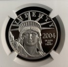2004-w Proof Platinum Eagle 1oz  100 Ngc Pf70 Uc - Very Low Mintage