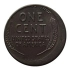 1955 Lincoln Wheat Cent Die Chip Error Penny Cent Commemorative Coins