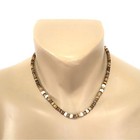 Hawaiian Jewelry Puka Shell Light Brown Coconut Bead Hawaii Surfer 18  Necklace