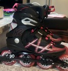 K2 Alexis 80 Boa Gray-coral Womens Inline Skates Size 9