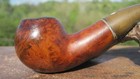 Dr Grabow Linkmans Pat No  896800 Deluxe 9733 Squat Bulldog Estate  5 1 4  Vtg