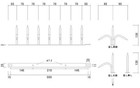 Stealth Outdoor Security Fence H130 Shinobi One Side Claw Stainless Silver
