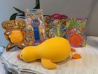 Lot Of Viral Squishy Items  Jumbo Duck  Mini Duck  Cheese   More      New  Yes  