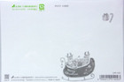 Tocoro Comugi Christmas Cat Sled Postcard Made In Japan  Active Ltd 