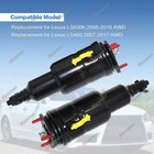 2x Front Left Right Fit Lexus Ls600 Ls460 Awd 08-16 Air Suspension Shock Struts